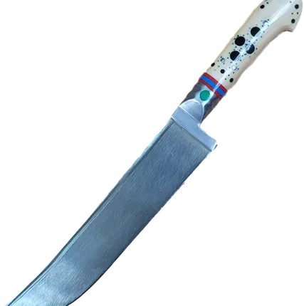 Фото №0 Нож АН Пчак, рук.пласт. беж, узор ШХ-15