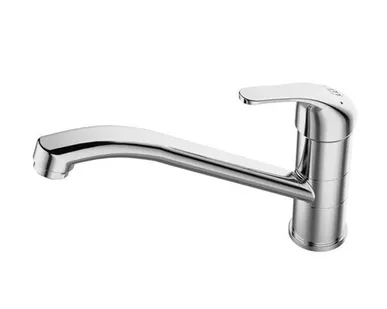 фото смеситель для кухни MILARDO Meal глянцевый хром