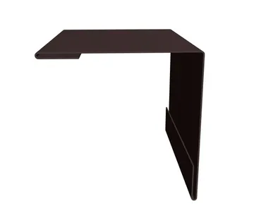 фото Угол внешний 110х110 0,5 GreenCoat Pural BT, matt RR 887 шоколадно-коричневый (RAL 8017 шоколад)