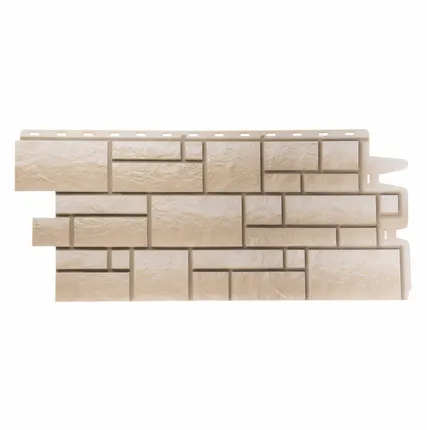 Фото №0 Фасадная Панель Юрский мрамор (Burg) Белый