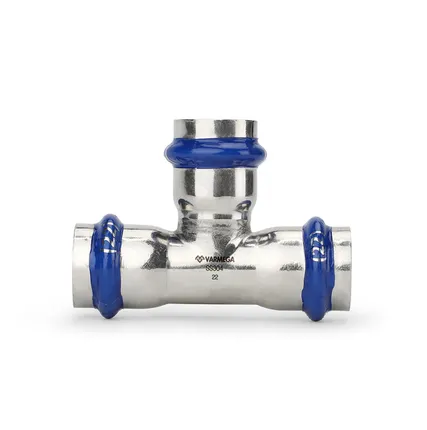 Фото №0 Пресс-тройник 18 (нержавеющая сталь) Varmega