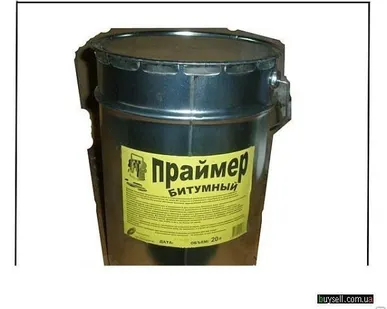 фото Праймер битумный 20 кг ж/в Wellux неконцентрат
