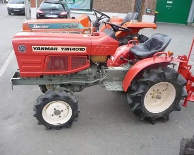 фото Минитрактор японского производства Yanmar 1400 с почовфрезой б/у