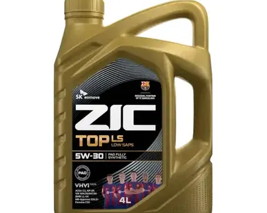 фото Моторное масло ZIC 162612 5W-30 синтетическое 4 л