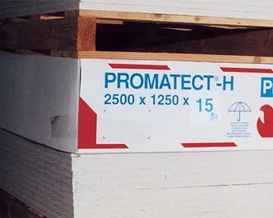 фото PROMATECT (ПРОМАТЕКТ) плиты огнеупорные