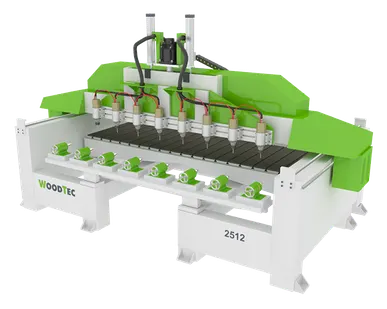 фото Фрезерно-гравировальный станок с ЧПУ WoodTec T-2512x8