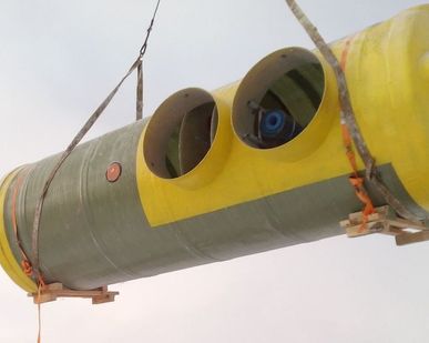 фото Локальное очистное сооружение для сбора и очистки ливневого стока 2-150л/c