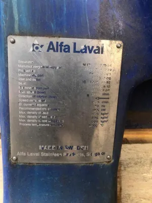 Фото №4 Сепаратор молокоочиститель Alfa laval Б/У в Подольске