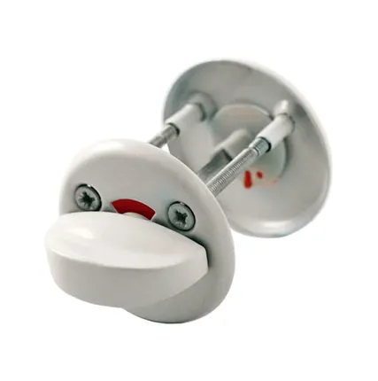 Фото №0 Завертка дверная Шлосс WC 112 белая 02003