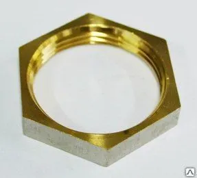 фото Контргайка латунная d 20