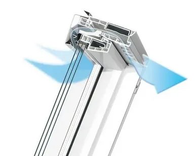 фото Окно FAKRO PTP-V U4 78*118 ПВХ