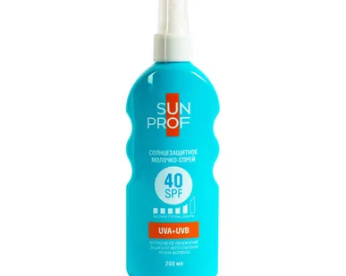 фото Молочко-спрей солнцезащитное SunProf, SPF-40, 200мл