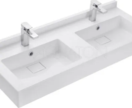 Фото №0 Раковина Акватон Сакура 120 1A72433KSK010 две чаши