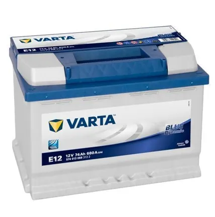 Фото №0 Аккумулятор VARTA Blue Dynamic E12 74 Ач.