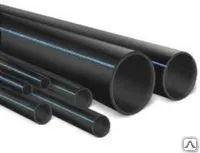 Фото №0 Труба напорная из полиэтилена ПЭ-100 SDR 17-10 атм. d 32, ст. 2 мм