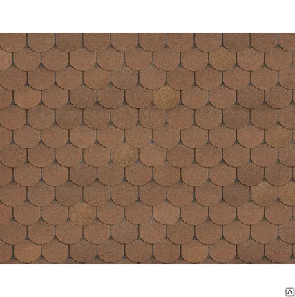 Фото №0 Гибкая (мягкая) черепица SHINGLAS (Шинглас) ТАНГО бобровый хвост (осенний)