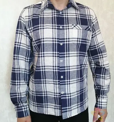 Фото №0 Выкройка: мужская рубашка от 1 шт.