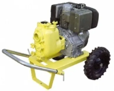 фото Дизельная мотопомпа J1-180_TWGMLDE+T с э/стартером