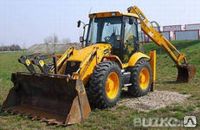 фото Экскаватор-погрузчик JCB 4CX с гидромолотом