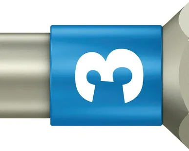 фото Бита WERA 3840/1 TS шестигранник 3/25 мм, нержавеющая сталь 071073