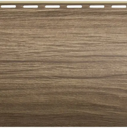 Фото №0 Виниловый сайдинг БЛОКХАУС (Орех) BH-01 - 3,1м х 0,2м