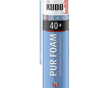 фото Пена монтажная бытовая всесезонная Kudo Home 40+, 1000мл