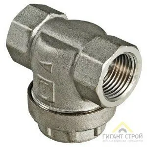 Фото №0 Фильтр латунный VALTEC 1/2" вн.-вн. прямой с магнитом VT.384.N.04