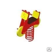 Фото №0 Качалка на пружине "Мотоцикл" КП-10 (950х300, Н=980)
в
