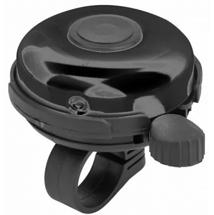 Фото №0 Звонок 41A-05 верх алюминиевый, основа пластик, чёрный