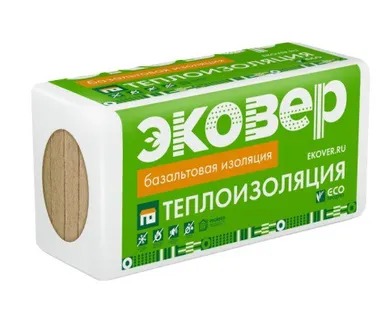 фото Базальтовый утеплитель Эковер Лайт (50*600*1000) 12шт. 7,2м2 (0,36м3), 35кг/м3