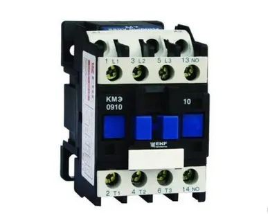 фото Контактор EKF малогабаритный КМЭ 65А 220В NO+NC