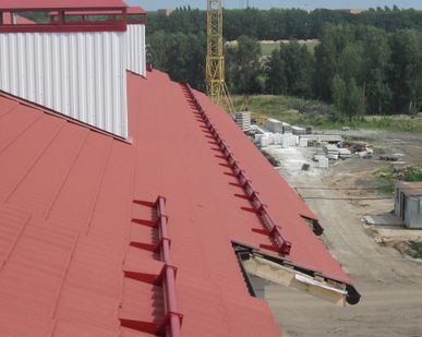 фото Снегозадержатель BORGE для черепичной кровли