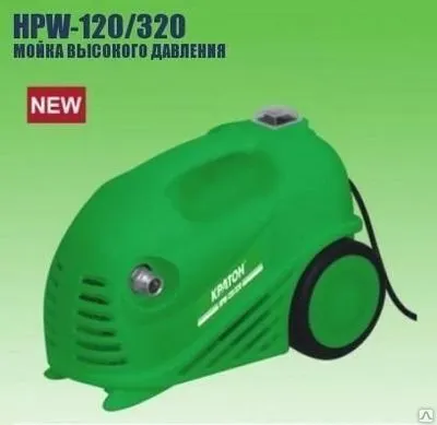 Фото №0 Мойка высокого давления Кратон HPW-120/320. Давление 120 кг.