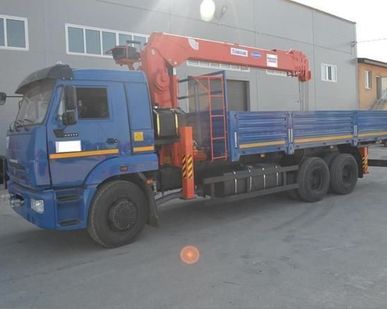 фото Кран-манипулятор Камаз 65117+ Kanglim KS2056Н