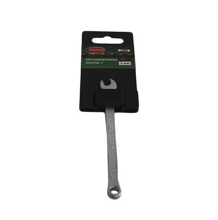 Фото №0 Автоаксессуары ROCKFORCE Ключ комбинированный ROCKFORCE RF-75606 "Profi" 6мм, на пластиковом держателе