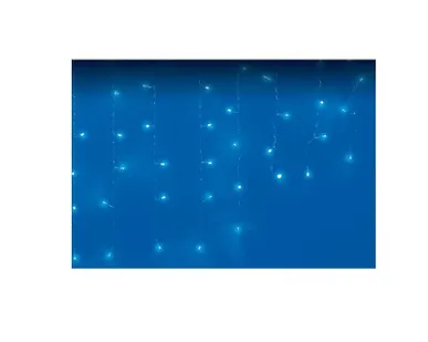 фото Бахрома LED ULD-B1805-048/DTA BLUE IP20 1.8м 48 диодов синий свет провод прозр. Uniel UL-00007206