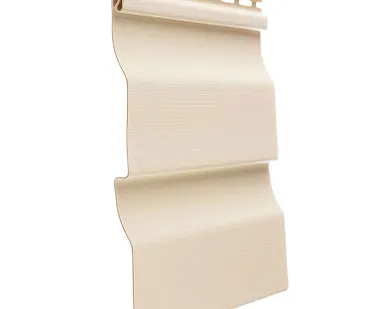 фото Сайдинг виниловый D4.5D Корабельная доска 232мм*3600мм сливки Дёке PREMIUM