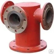 Фото №0 Тройник фланцевый с пожарной подставкой ППТФ (сталь)