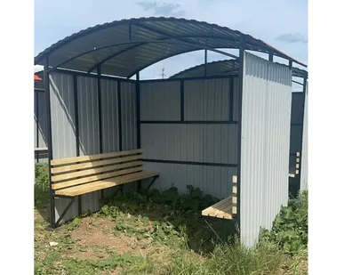 фото Павильон для курения 2500х2000