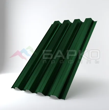 Фото №0 Профлист Н-75 -800мм(750 мм) RAL 6002 Полиэстер 0.7