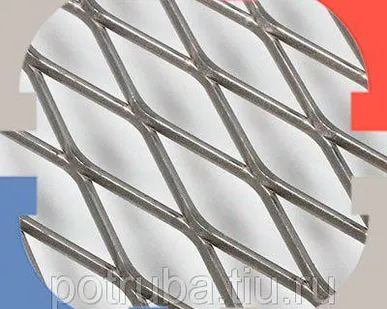 фото Сетка просечно-вытяжная ЦПВС 1,25х10м 40х0,5