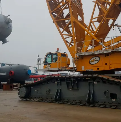 Фото №0 Аренда гусеничного крана 750 тонн, гусеничный кран LIEBHERR LR 1750