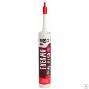 фото Силикон высокотемпературный AUSTER Thermo красный (280мл) 315С
