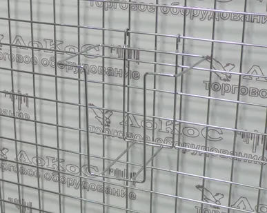 фото Накопитель для колготок одинарный на сетку 200х150хh80мм, хром