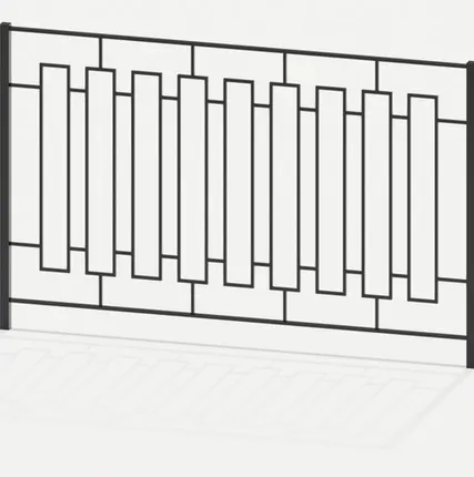 Фото №0 Сварное ограждение СО-13