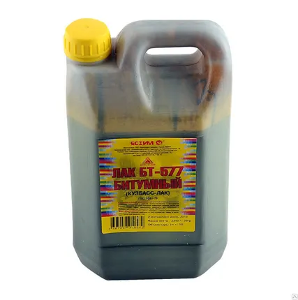 Фото №0 Лак битум 3л БТ577_БТ4 ЯСХИМ