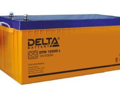 фото Аккумуляторная батарея Delta DTM 12200 L