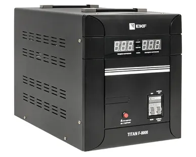 фото EKF Стабилизатор напряжения напольный TITAN F-8000 EKF PROxima