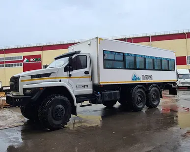 фото Вахтовый автобус "Полярика" на шасси УРАЛ Next (Borus 4671)