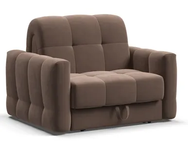 фото Кресло-кровать BOSS Sleep велюр Monolit мокко